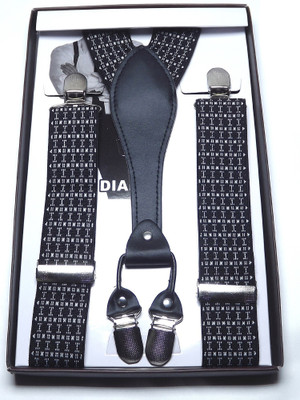 

Mentiezi Y- Back Suspenders for Men(Multicolor)