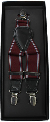 

Romano Y- Back Suspenders for Men, Boys(Brown)