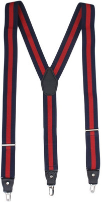 

Alvaro Castagnino Y- Back Suspenders for Men(Red, Blue)