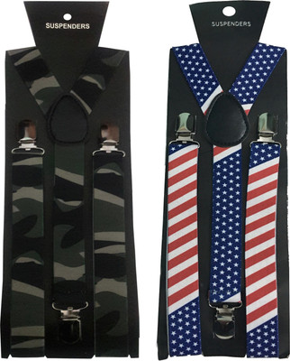

AtYourDoor Y- Back Suspenders for Men(Multicolor)