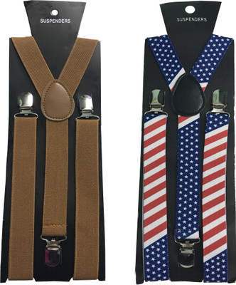 

atyourdoor Y- Back Suspenders for Men(Multicolor)