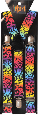 

Tiekart Y- Back Suspenders for Men(Multicolor)