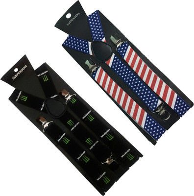 

AtYourDoor Y- Back Suspenders for Men(Multicolor)