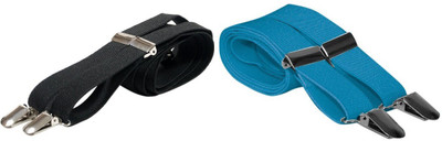 

Civil Outfitters Y- Back Suspenders for Men(Blue)