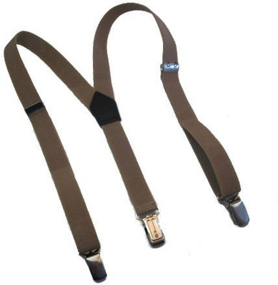 

Civil Outfitters Y- Back Suspenders for Men, Boys, Girls, Women(Brown)