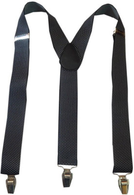

Navaksha Y- Back Suspenders for Men(Black)