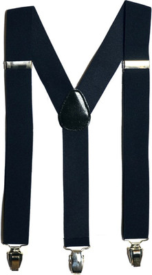 

Urban Diseno Y- Back Suspenders for Men, Women(Blue)