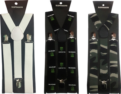 

AtYourDoor Y- Back Suspenders for Men(Multicolor)