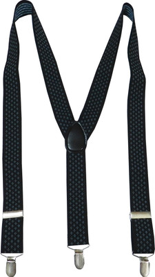 

Navaksha Y- Back Suspenders for Men(Black, White)