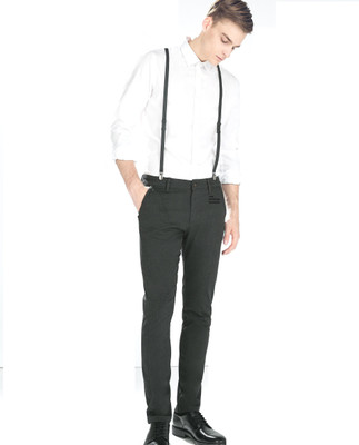 

Civil Outfitters Y- Back Suspenders for Men, Boys(Black)
