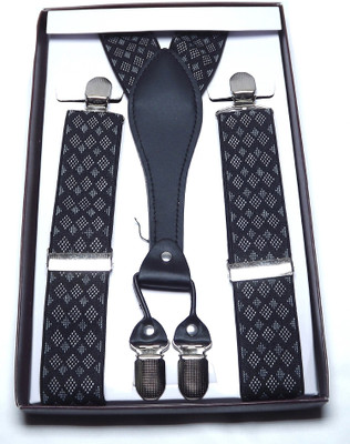 

Mentiezi Y- Back Suspenders for Men(Multicolor)