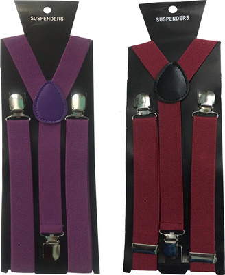 

AtYourDoor Y- Back Suspenders for Men(Multicolor)