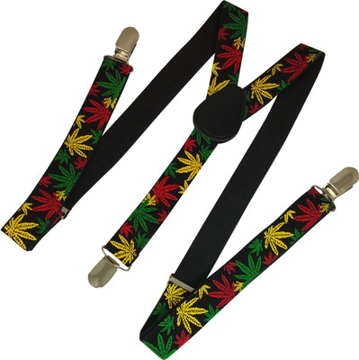 

Ammvi Creations Y- Back Suspenders for Men(Black)