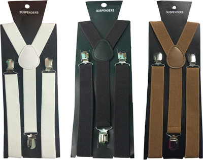 

atyourdoor Y- Back Suspenders for Men(Multicolor)