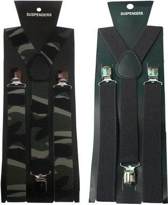

AtYourDoor Y- Back Suspenders for Men(Multicolor)