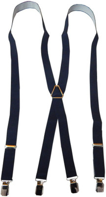 

Navaksha X- Back Suspenders for Men(Blue)