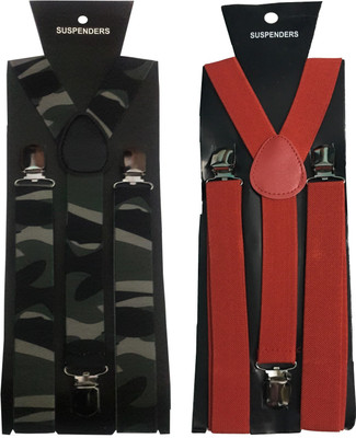 

AtYourDoor Y- Back Suspenders for Men(Multicolor)