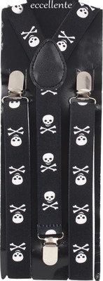 

Eccellente Y- Back Suspenders for Men(Black)
