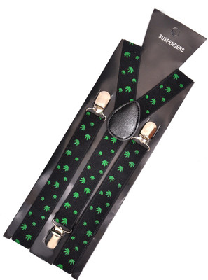 

Fancy Steps Y- Back Suspenders for Men(Black)