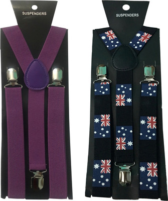 

AtYourDoor Y- Back Suspenders for Men(Multicolor)