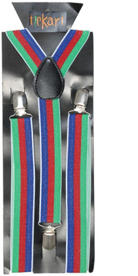 15% OFF on tiekart Y- Back Suspenders for Men(Multicolor) 15% OFF on tiekart Y- Back Suspenders for Men(Multicolor)