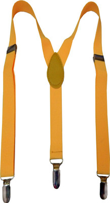 

Navaksha Y- Back Suspenders for Boys(Yellow)
