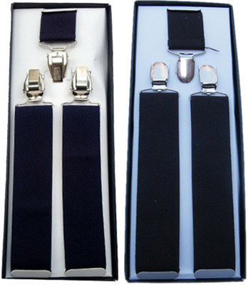 

Winsome Deal Y- Back Suspenders for Men(Blue, Blue)