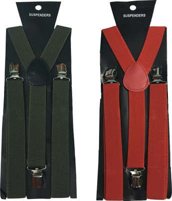 

atyourdoor Y- Back Suspenders for Men(Multicolor)