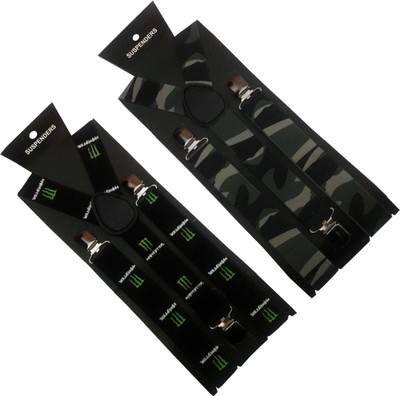 

AtYourDoor Y- Back Suspenders for Men(Multicolor)