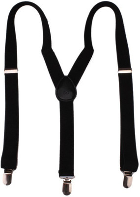 

Civil Outfitters Y- Back Suspenders for Men(Black)