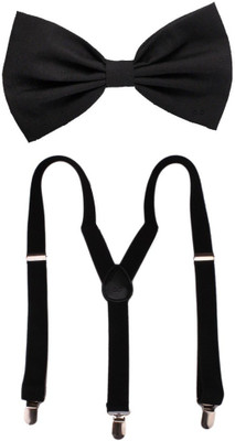 

Civil Outfitters Y- Back Suspenders for Men(Black)