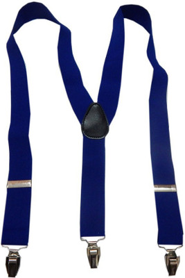 

Navaksha Y- Back Suspenders for Men(Blue)