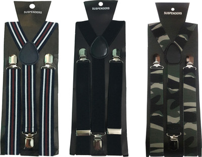 

Atyourdoor Y- Back Suspenders for Men(Multicolor)