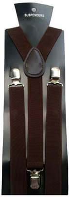 Winsome Deal Y- Back Suspenders for Women(Brown)