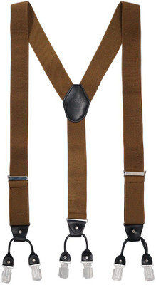 

The Tie Hub Y- Back Suspenders for Men(Multicolor)
