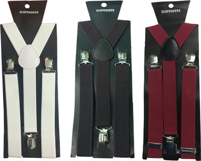 

atyourdoor Y- Back Suspenders for Men(Multicolor)