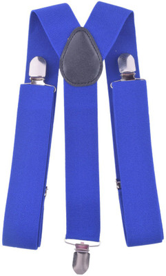 

Modishera Y- Back Suspenders for Men(Blue)