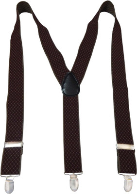 

Navaksha Y- Back Suspenders for Men(Maroon)