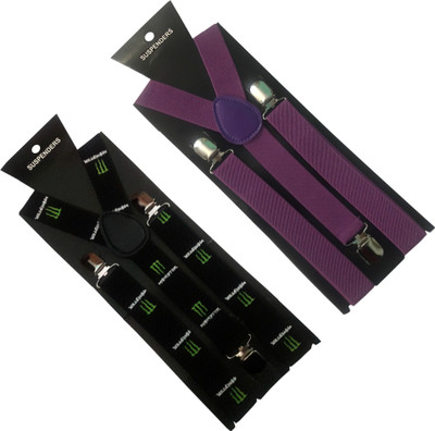 

AtYourDoor Y- Back Suspenders for Men(Multicolor)