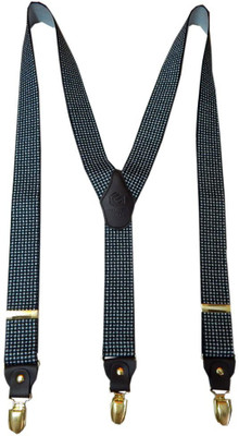 

Navaksha Y- Back Suspenders for Men(Black)