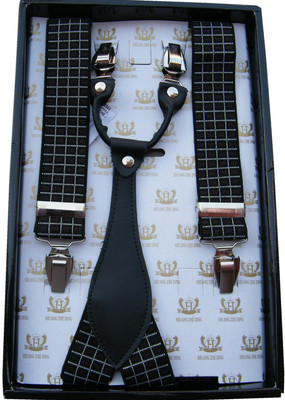 

Winsome Deal Y- Back Suspenders for Men(Black)
