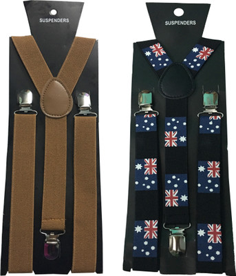 

atyourdoor Y- Back Suspenders for Men(Multicolor)