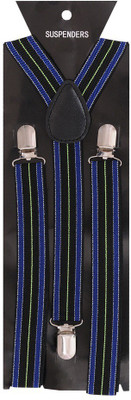 

Tiekart Y- Back Suspenders for Men(Multicolor)