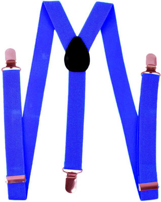 

Modishera Y- Back Suspenders for Men(Blue)
