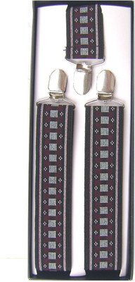 

Civil Outfitters Y- Back Suspenders for Men, Boys, Girls, Women(Red)