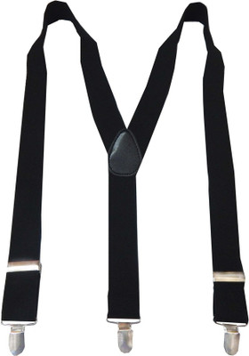

Navaksha Y- Back Suspenders for Men(Black)