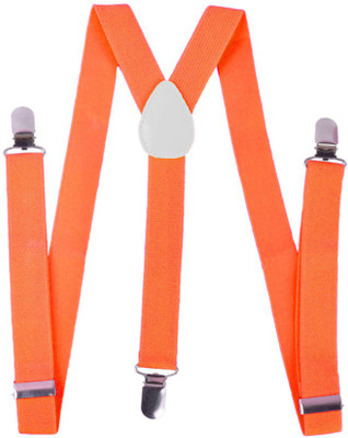 

Modishera Y- Back Suspenders for Men(Orange)