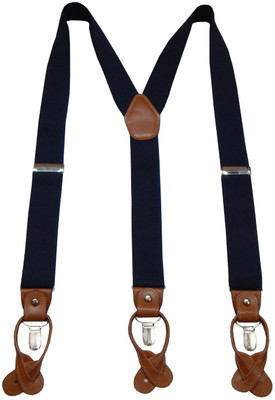 

Navaksha Y- Back Suspenders for Men(Blue)