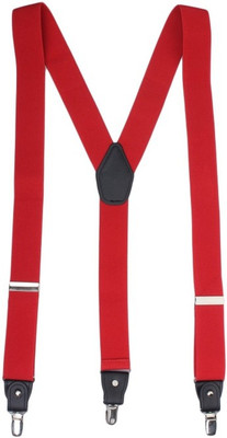 

Alvaro Castagnino Y- Back Suspenders for Men(Red)