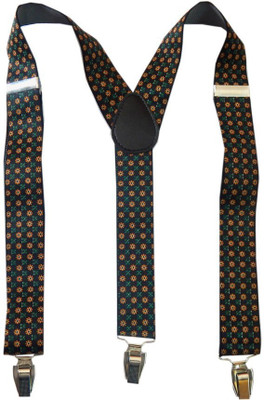 

Navaksha Y- Back Suspenders for Men(Black)